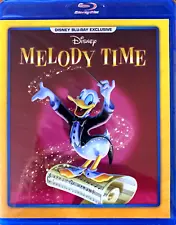 MELODY TIME *Blu-ray DISNEY Movie CLUB *Donald Duck *Pecos Bill *NEW *RARE *OOP!