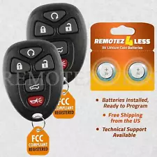 2 For 2008 2009 2010 2011 2012 Buick Enclave Keyless Entry Remote Car Key Fob