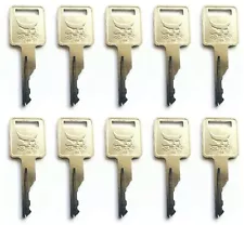 (10) Ignition Key For Bobcat Skid Steer Loaders and Mini Excavators 6693241 D250