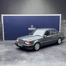 NOREV 1/18 Mercedes Benz 500E W124 1990 alloy model car