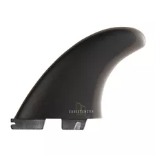 FCS II Christenson PG Tri-Quad Fin Set in Black New Surfboard Fins