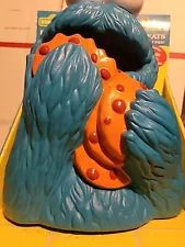 Vintage Funomenon Talking Sesame Street Cookie Monster Cookie Jar NOS