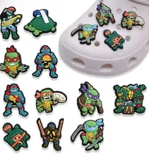 11 CHARMS! Ninja Turtles - Shoe Charms High Quality, FREE Shipping