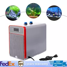 Aquarium Chiller 160L Hydroponic Water Chiller 1/10 HP 49 Gal Fish Tank Cooler