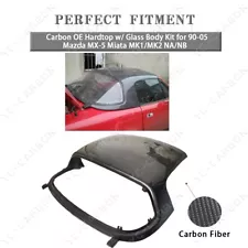 Carbon OE Hardtop w/ Glass Body Kit for 90-05 Mazda MX-5 Miata MK1/MK2 NA/NB