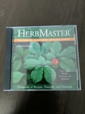 Herbmaster thousands of recipes tinctures and formulas Reference CD Rom ~ #007