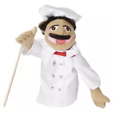 Chef Puppet with Detachable Wooden Rod