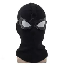 Spider-Man Kniting Mask Noir Cosplay Miles Morales Peter Parker Prop Light New