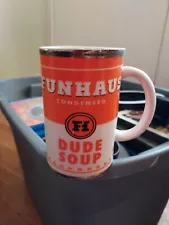 Funhaus Dude Soup coffee mug youtube channel merch