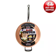 FRY PAN RED COPPER 12" (Pack of 1)