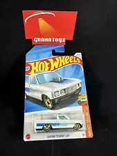 Custom Chevy Luv #118 White Hot Trucks 6/10 2024 Hot Wheels Case N