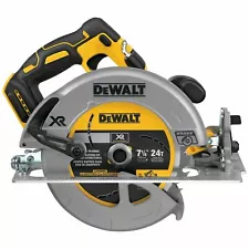 New Dewalt XR Brushless 7-1/4" 20 Volt Max Circular Saw Tool Only # DCS570B