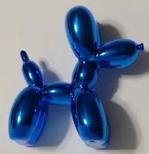 metallic balloon dog