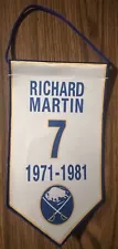 2022-23 Buffalo Sabres Rick Martin Mini Banner!