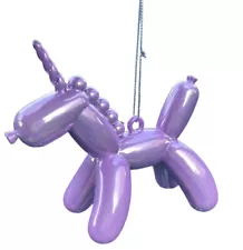 Unicorn Balloon Ornament Birthday Party Decoration Clown Balloons Pink Purple