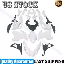 Fairing Kit For KAWASAKI NINJA 400 2018-2022 Unpainted ABS Injection Bodywork 18 (For: 2018 Kawasaki Ninja 400)