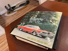 1965 Buick Trim Sales Book Riviera Wildcat LeSabre Wagon Skylark Fabric Vintage