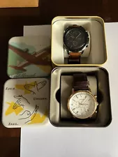 For Sale, Fossil Watches 44mm Chronograph FS5415 & Fossil Sport 54 CH3050