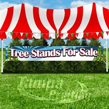 TREE STANDS FOR SALE Advertising Vinyl Banner Flag Sign LARGE XXL SIZE CHRISTMAS