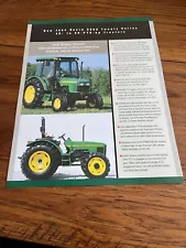 John Deere 5220 5320 5420 Tractor For 2000 Brochure FCCA