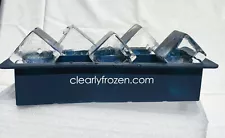 ClearlyFrozen High Capacity (10 x 2 inch) Home Ice Cube Tray/Ice Cube Maker