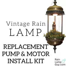 Oil Rain Lamp Replacement Pump & Motor For Oil Rain Lamps UP TO 30" - NEW PART!