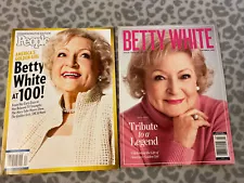 BETTY WHITE Tribute To A Legend People Commemorative Edition Magazine Lot New