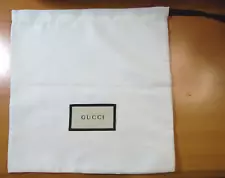 Gucci satin Drawstring bag, Dust Cover, Pouch 9.75" x 9.75" New!