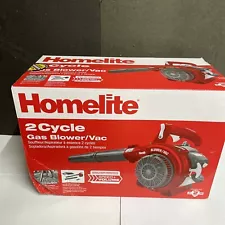 Homelite UT09526 150mph 26cc 400 CFM 2-Cycle Handheld Gas Blower - Red - See Des