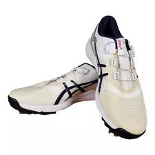 ASICS GEL COURSE DUO BOA GOLF SHOES WHITE/PEACOAT - Men's Size 11