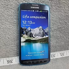 Samsung Galaxy S4 Active SGH-I537 - 16GB - BLUE AT&T Unlocked Smartphone