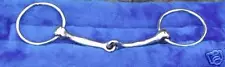 Draft horse size 7" O-ring snaffle bit