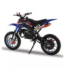 50cc Dirt Bike, with Speeds up to 40 MPH for Uphill and Off-Road Conditions