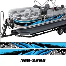 NEW QUALITY WRAP GRAPHICS DECALS STICKERS KIT FOR BASS BOAT PONTOON NEB-3226