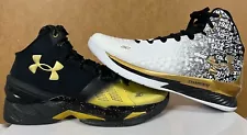 Under Armour Stephen Curry UNANIMOUS PACK Black White Gold 12 Back 2 Back MVP 1