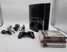 Sony PlayStation 3 PS3 (CECHA01) - 60GB - Backwards Compatible - TESTED Bundle