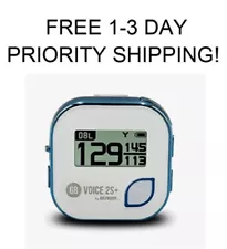 GOLF BUDDY VOICE 2S+ Golf Gps with Slope 2 S + model in Blue / White