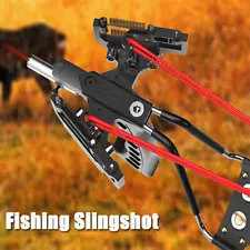 Professional Slingshot Wrist Rocket Slingshot with Laser Sight Hunting Shooting