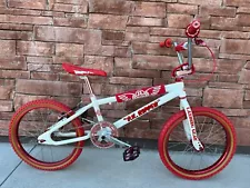 Rare SE Bikes PK Ripper Looptail White & Red Replica BMX Collector