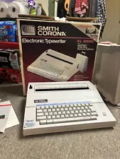 Smith Corona XL 2500-Electric Portable Typewriter Tested And Working See Photos