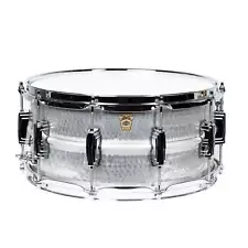 Ludwig Limited Edition 6.5x14 Acrophonic Hammered Aluminum Snare Drum