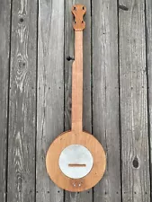 Fretless Mountain Banjo, Cherry, *On sale* New, Made In West Virginia!