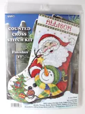 Design Works Crafts/ Counted Cross Stitch/ Christmas Stocking Kit