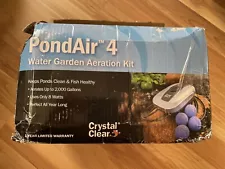 CrystalClear PondAir 4 Water Garden Aeration Kit - Used Aerator, New Accessories