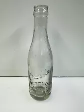 VERY EARLY COCA-COLA EMBOSSED STRAIGHT SIDE GLASS BOTTLE/ RICHMOND, VA. RARE