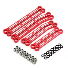 Aluminum Alloy Body Link Tie Rod Kit for Traxxas TRX4M 1/18 RC Crawler Car DIY a