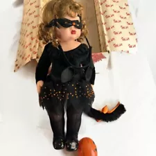 Terri Lee Halloween Limited Edition Doll New Open Box Girl Doll in Cat Costume