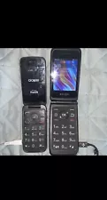 AT&T - 2 Flip Phones - Alcatel & Schok