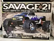 Hpi Savage21 4Wd Giant Monster Truck With Op