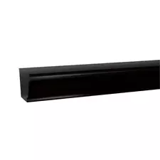 Amerimax Home Products Gutter 10' x 6" Paintable + Rustproof in Aluminum Black